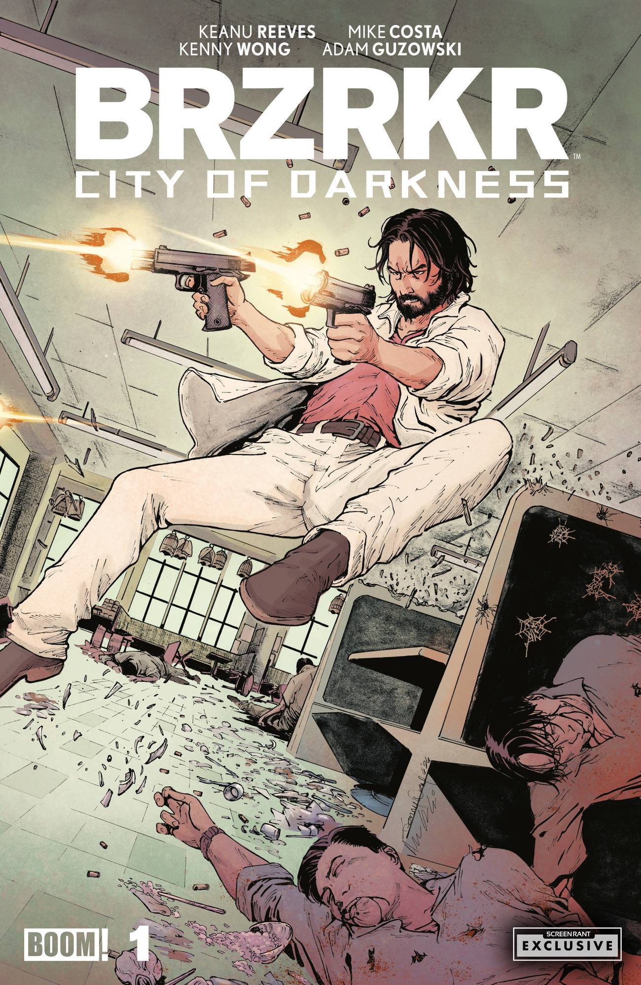 BRZRKR City of Darkness COVER 2
