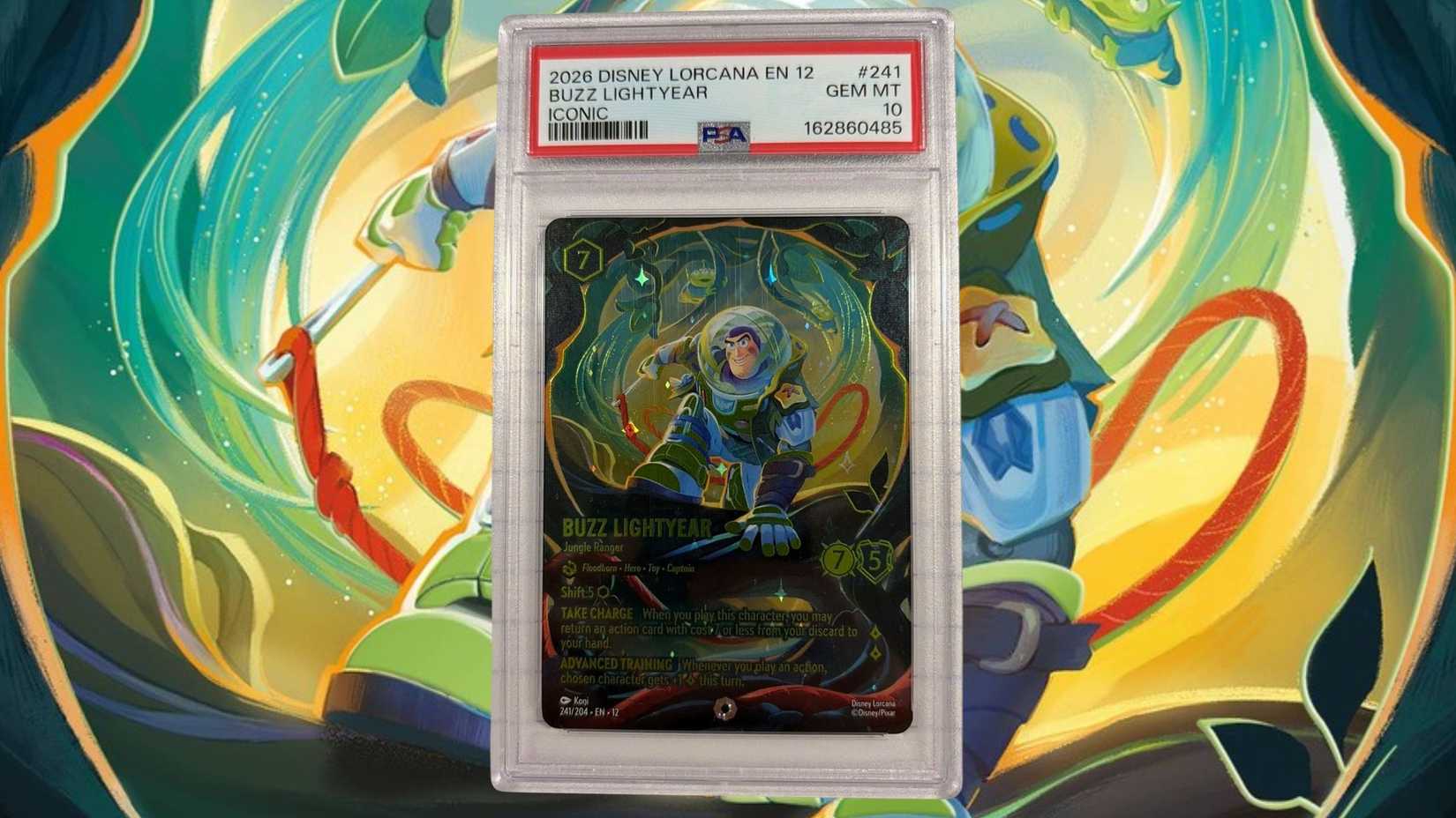 Buzz Lightyear PSA 10 Iconic Sold for over 10 thousand