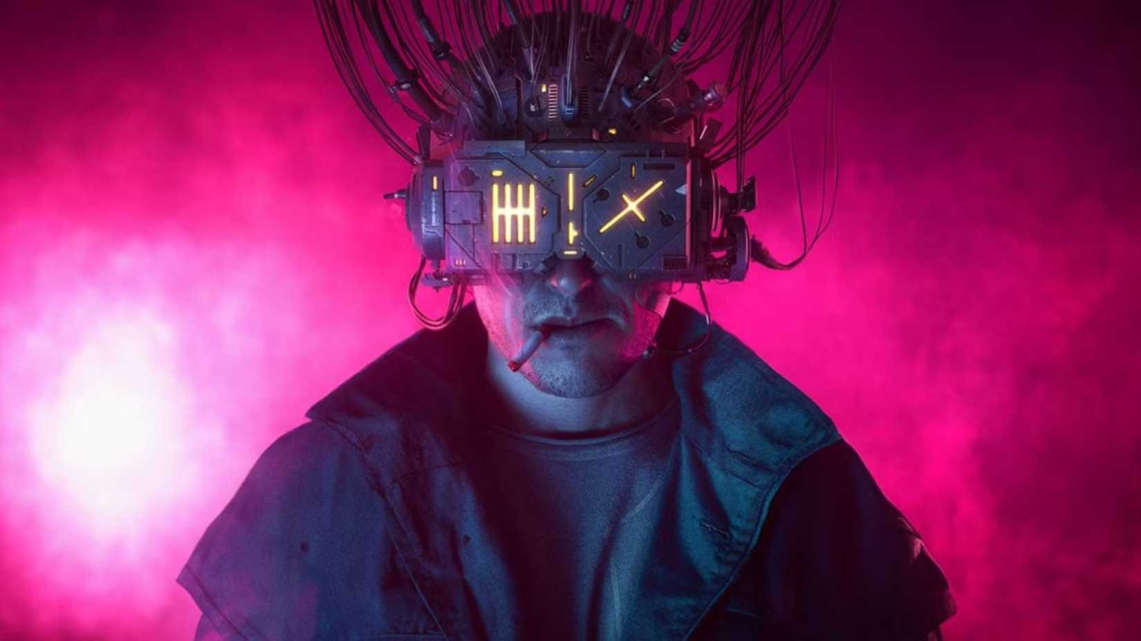 Callum Turner in Neuromancer