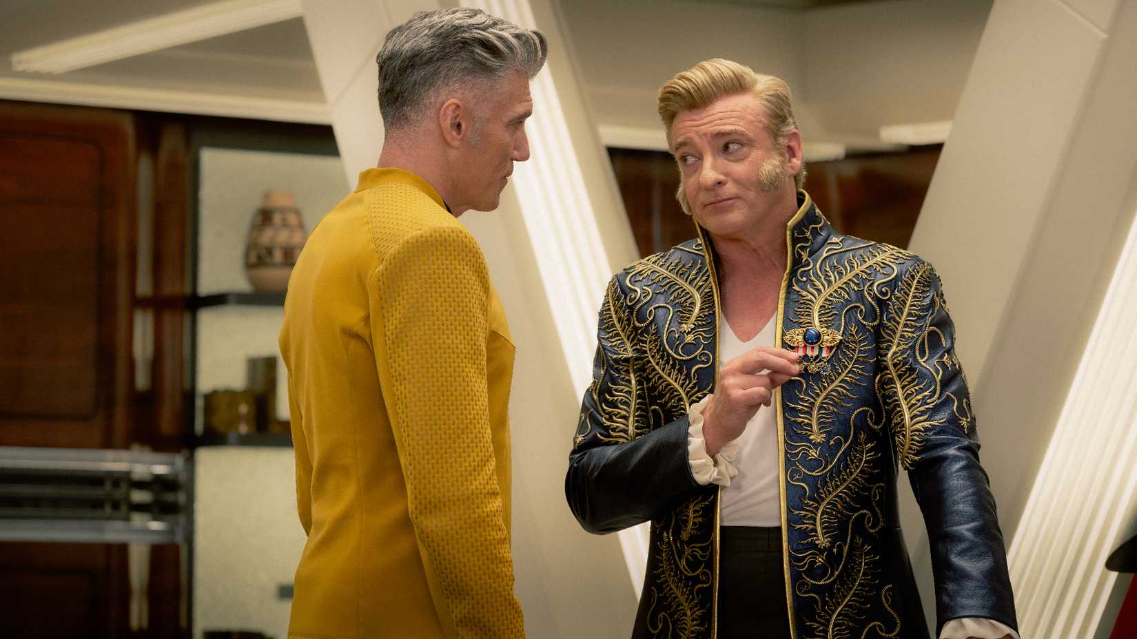 Captain Pike and Trelane