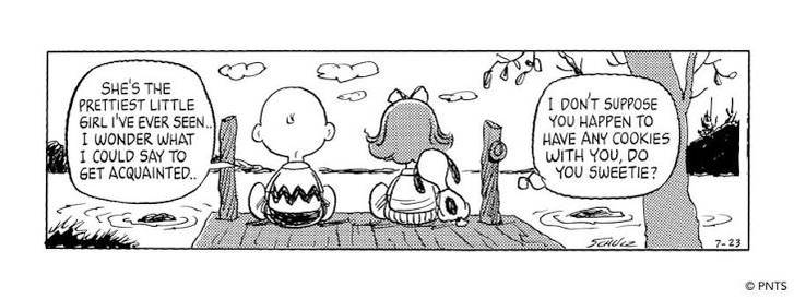 Charlie Brown's Relationship With Peggy Jean Gave the Decade Something New Peanuts comic strip