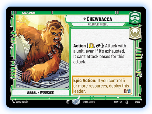 Chewbacca Card 1-1