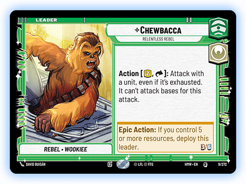 Chewbacca Card 1-1 Chewbacca Card 1-1