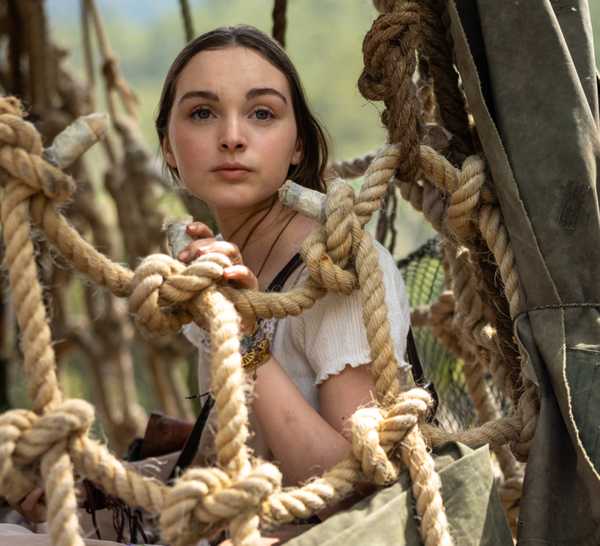 Chloe Jean Lourdes in a treehouse in Last Seen