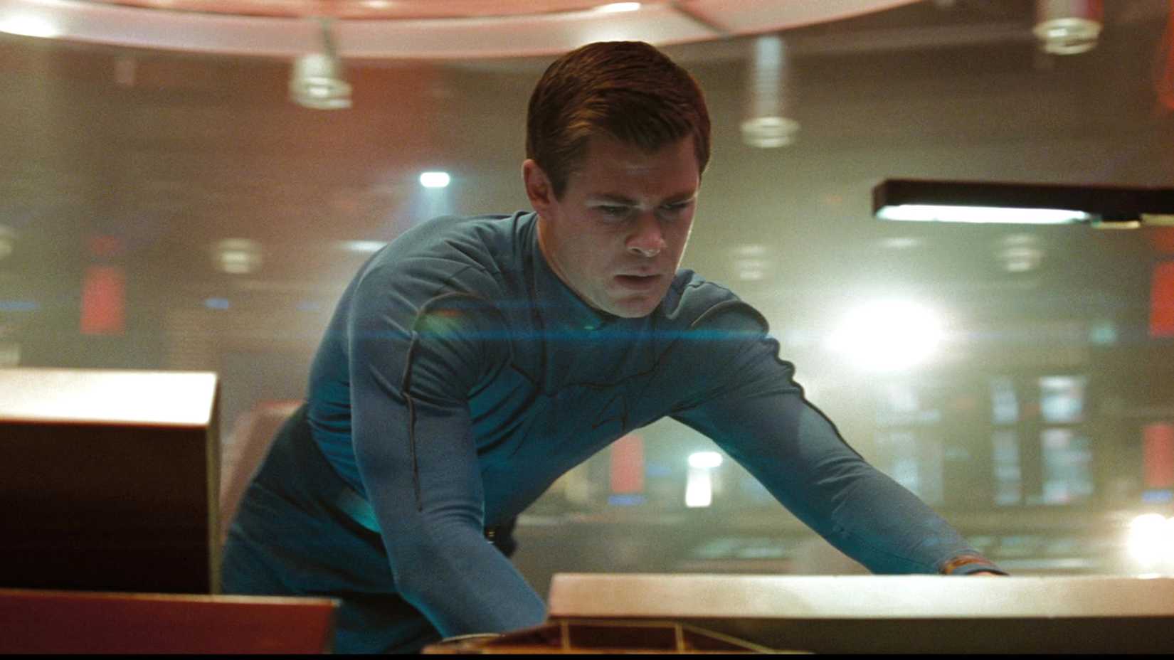 Chris Hemsworth as Lt. George Kirk in Star Trek