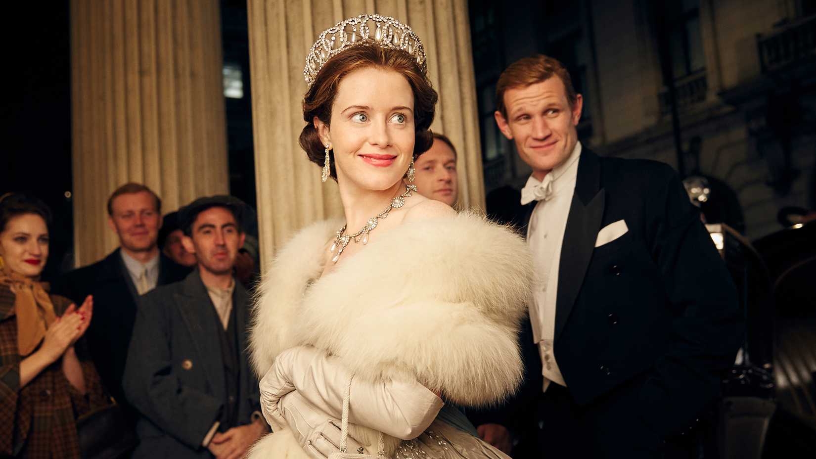 Claire Foy as Queen Elizabeth II in The Crown