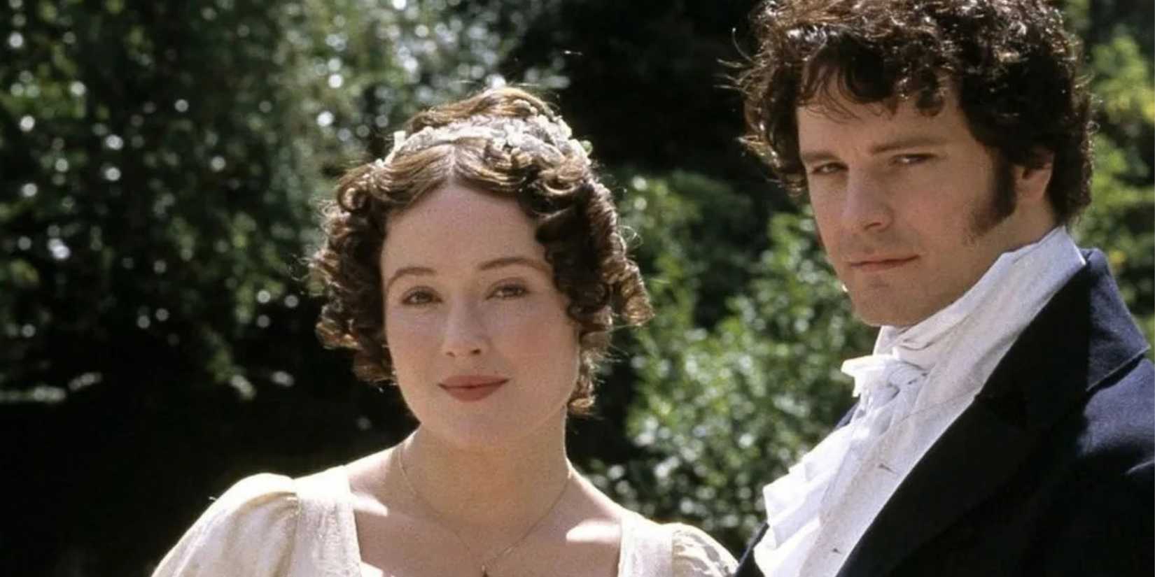 Colin Firth and Jennifer Ehle in Pride and Prejudice