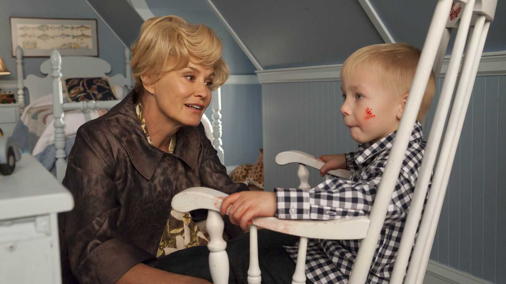 Constance Langdon looks at the antichrist in American Horror Story season 1