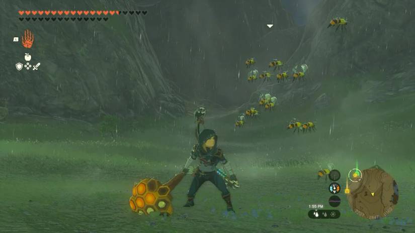 courser bee honey fused with weapon in tears of the kingdom zelda