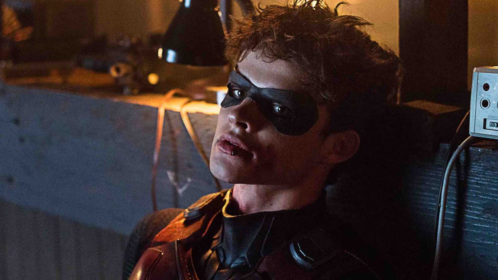 Curran Walters played Jason Todd in Titans.