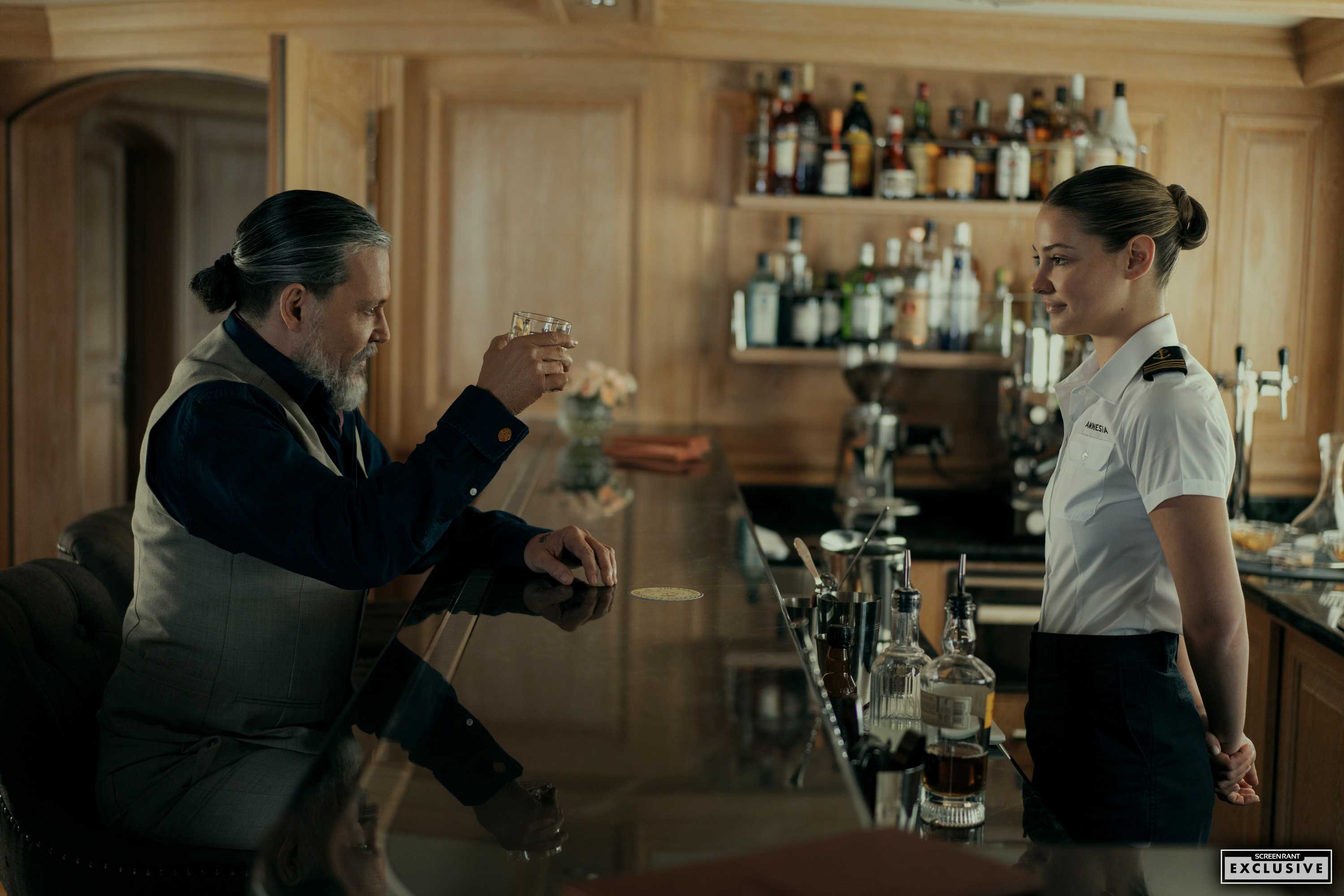 DAY DRINKER Johnny Depp Madelyn Cline ScreenRant Exclusive