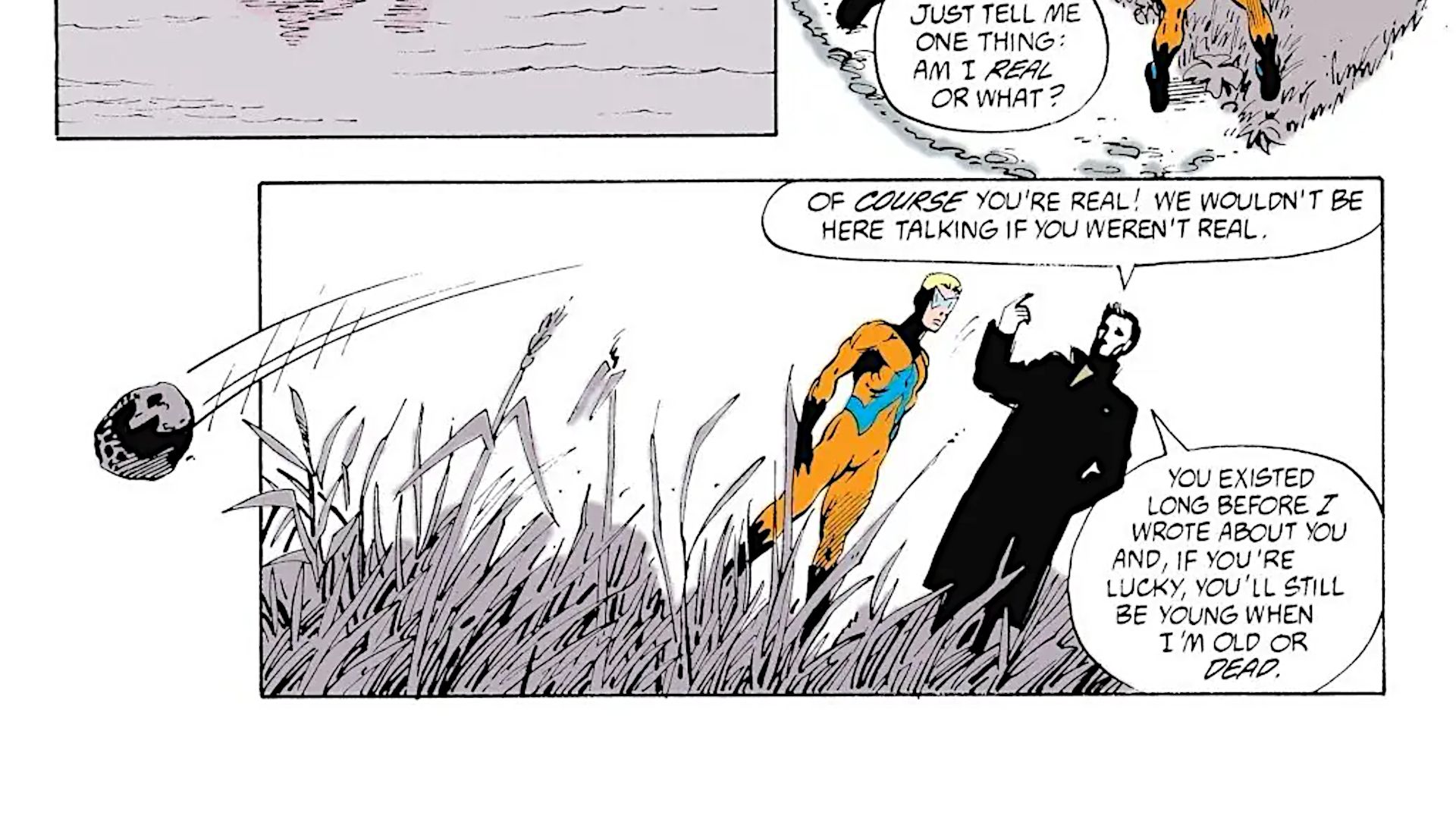 DC Most Powerful Comic Book Character Grant Morrison Reality