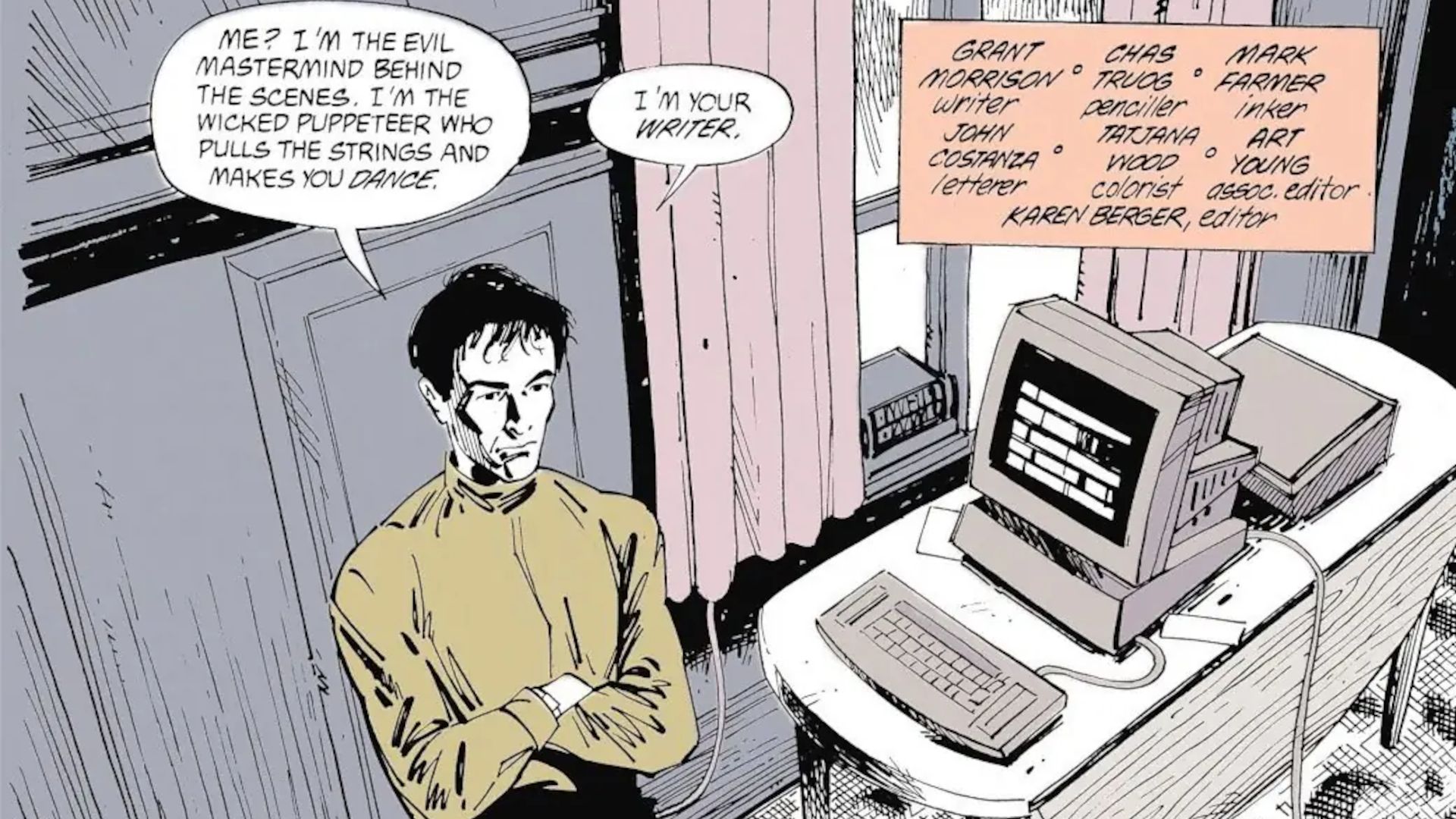 DC Most Powerful Comic Book Character Grant Morrison The Writer Animal Man