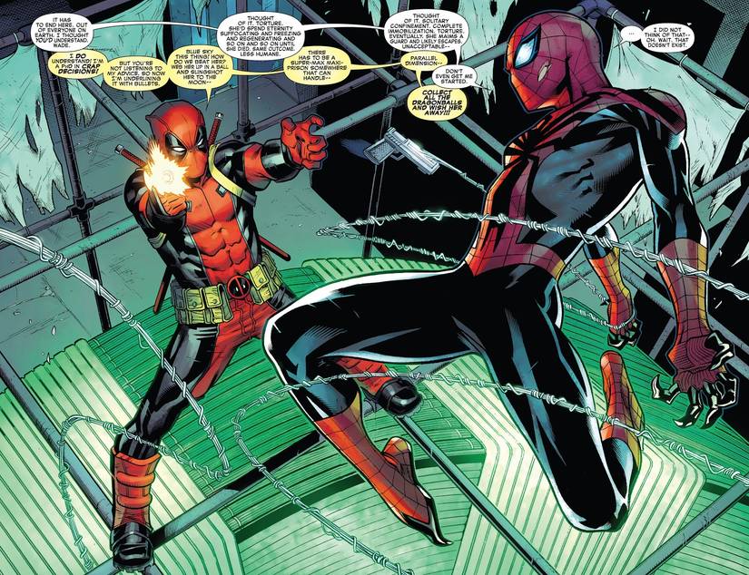 Deadpool mentions Dragon Ball while fighting Spider-Man