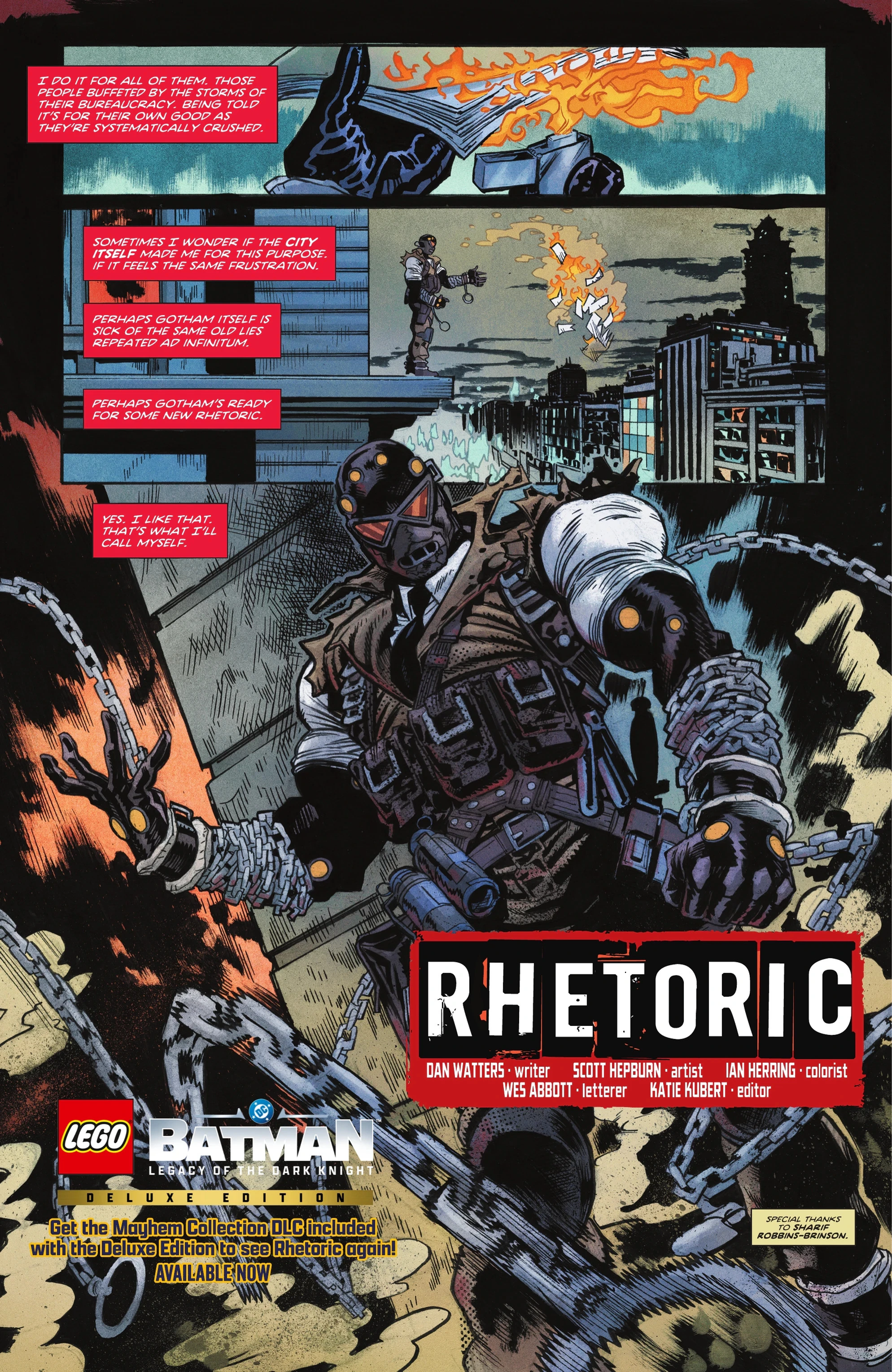 Detective Comics #1113 Rhetoric
