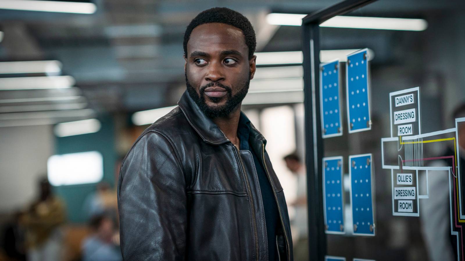 Dipo Ola as DI Russell Carter in Ludwig season 2