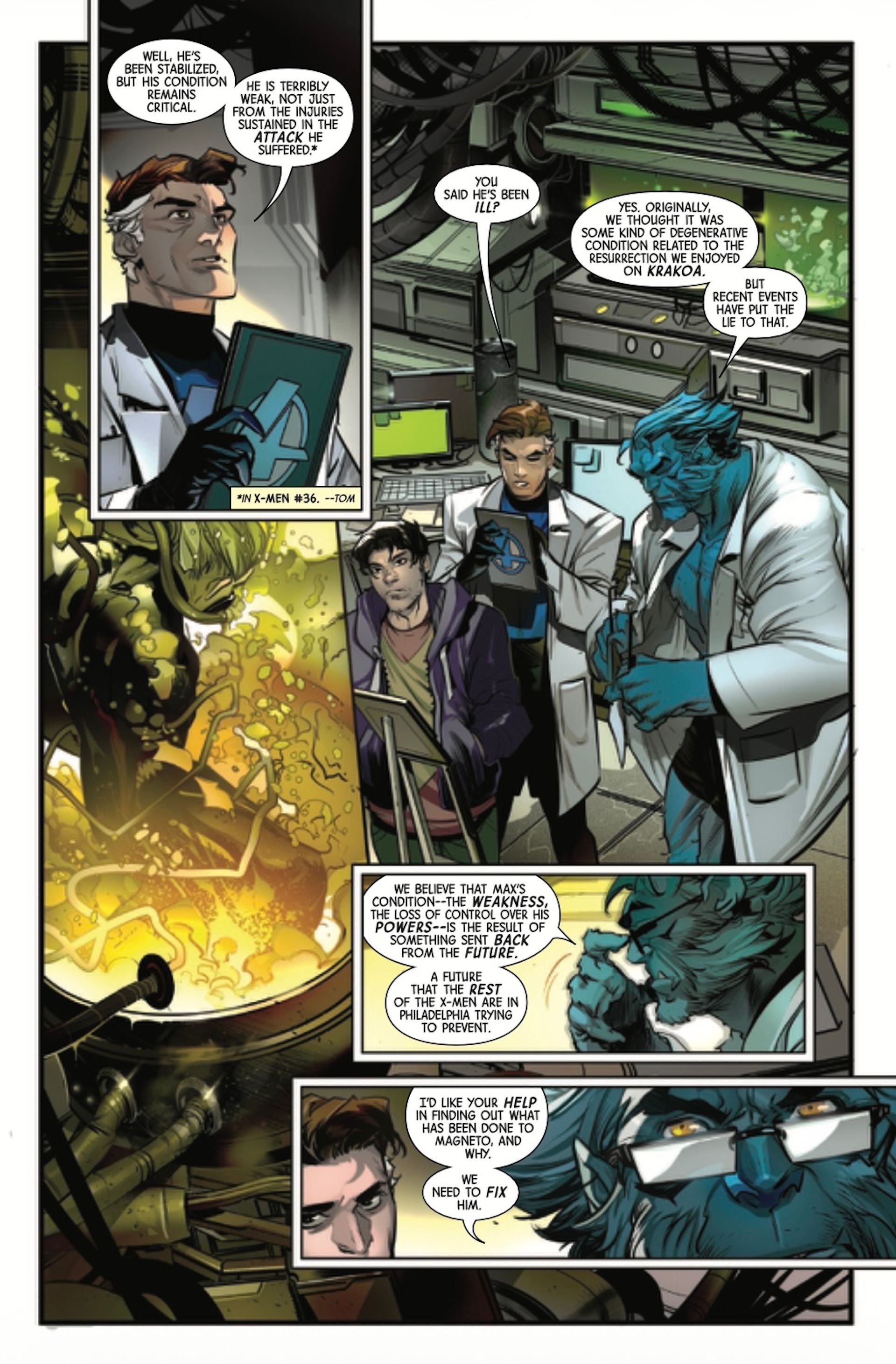 X-Men And Fantastic Four's Next Big Crossover Teases Permanent Change ...