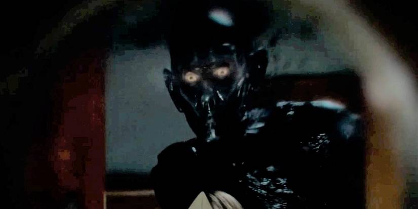 Doug Jones as a demon Ghoul Marcus looking into the camera in Ouija Origin of Evil