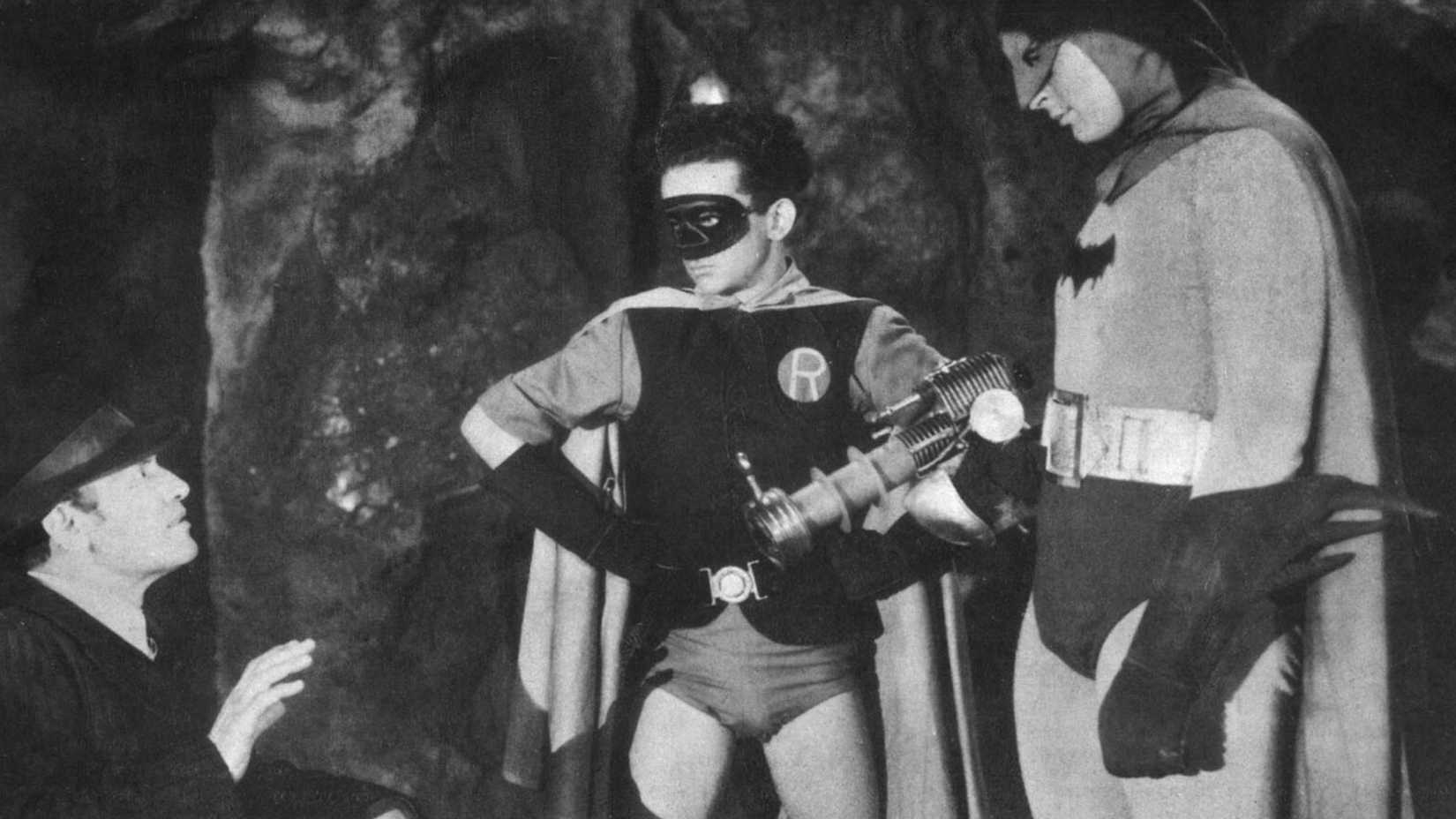 Douglas Croft played Robin in 1943's Batman movie serial.