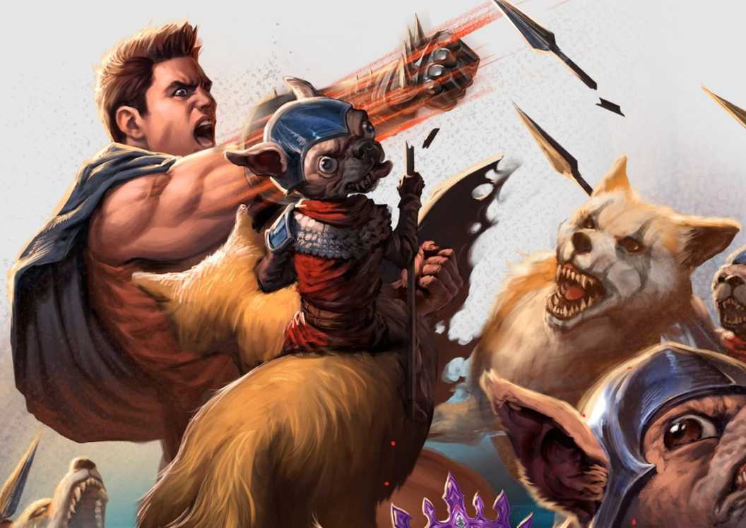 Dungeon Crawler Carl with demon dogs