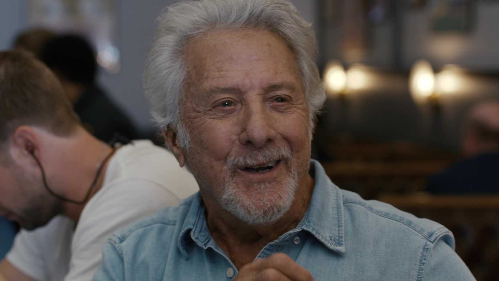 Dustin Hoffman smiling in Tuner
