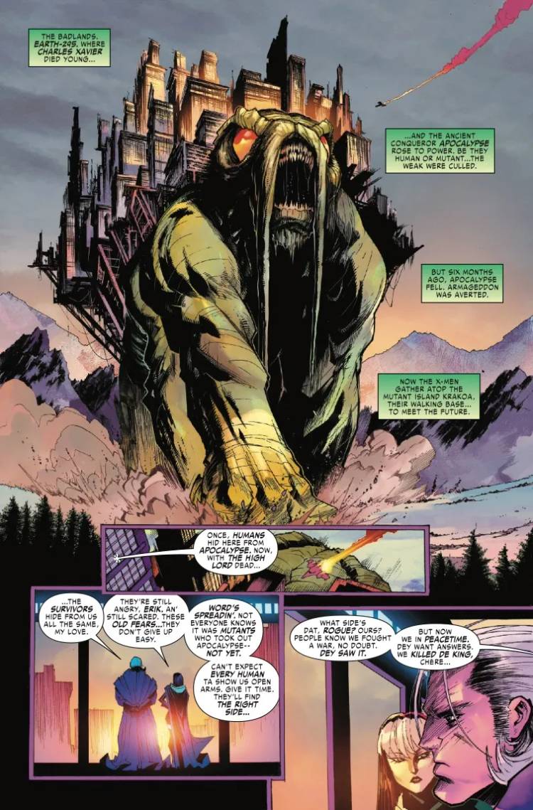 Earth-295's Krakoa walks in Gambit Gone #1