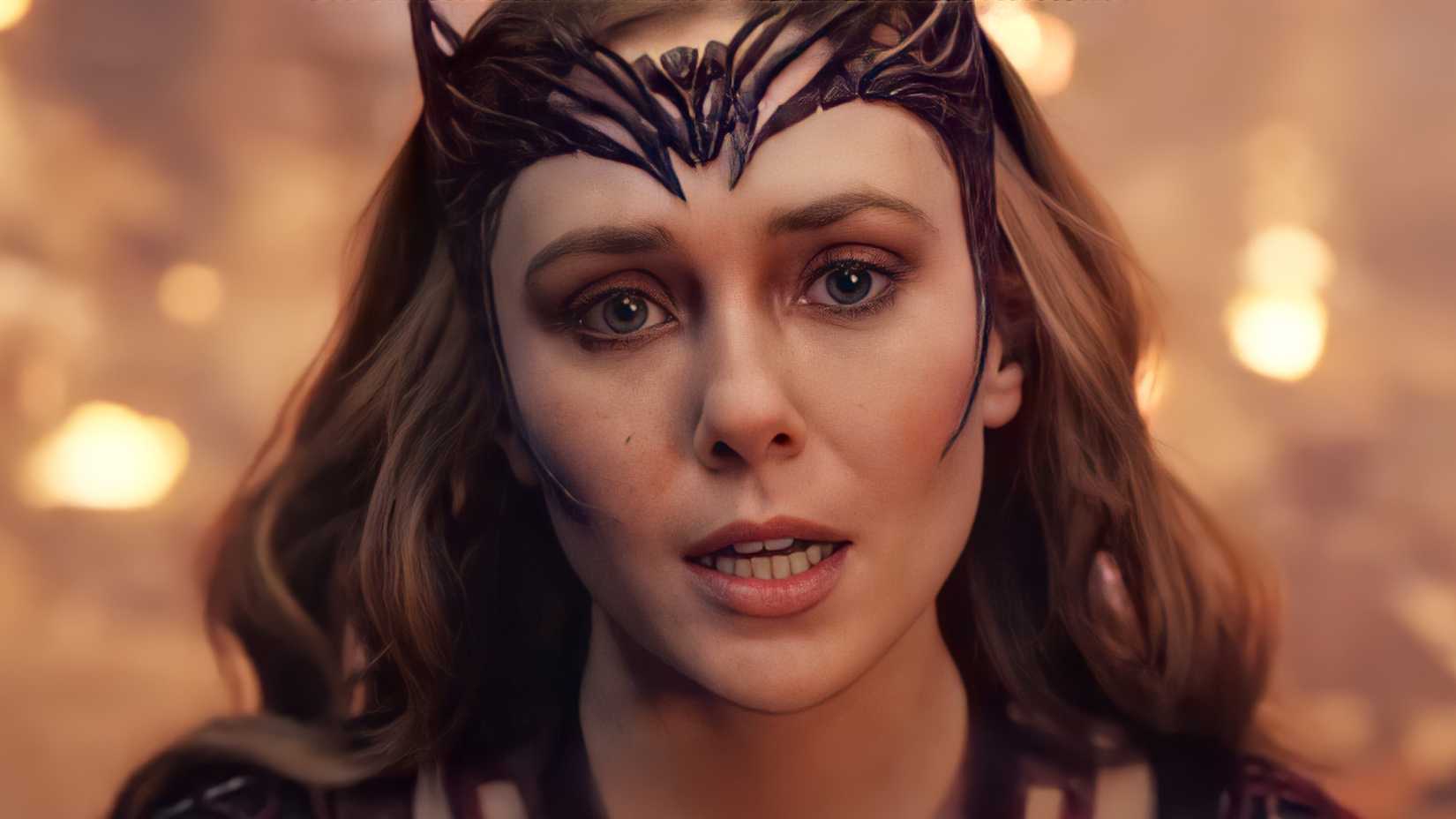 Elizabeth Olsen as Scarlet Witch in Doctor Strange in the Multiverse of Madness