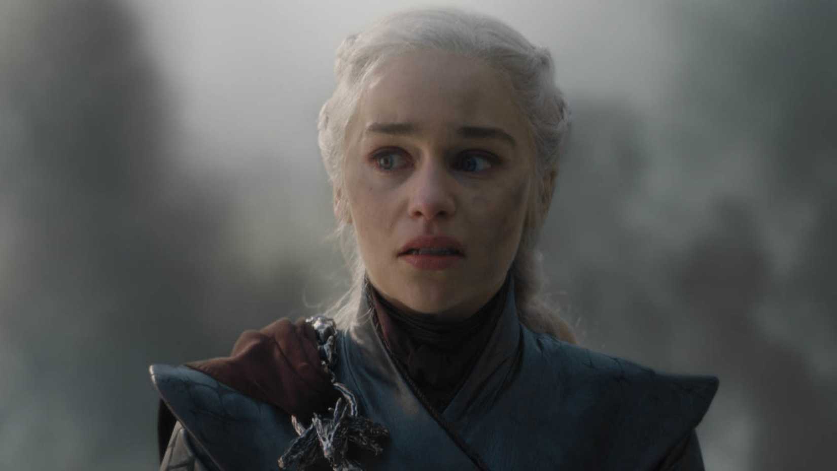Emilia Clarke as Daenerys Targaryen in Game of Thrones