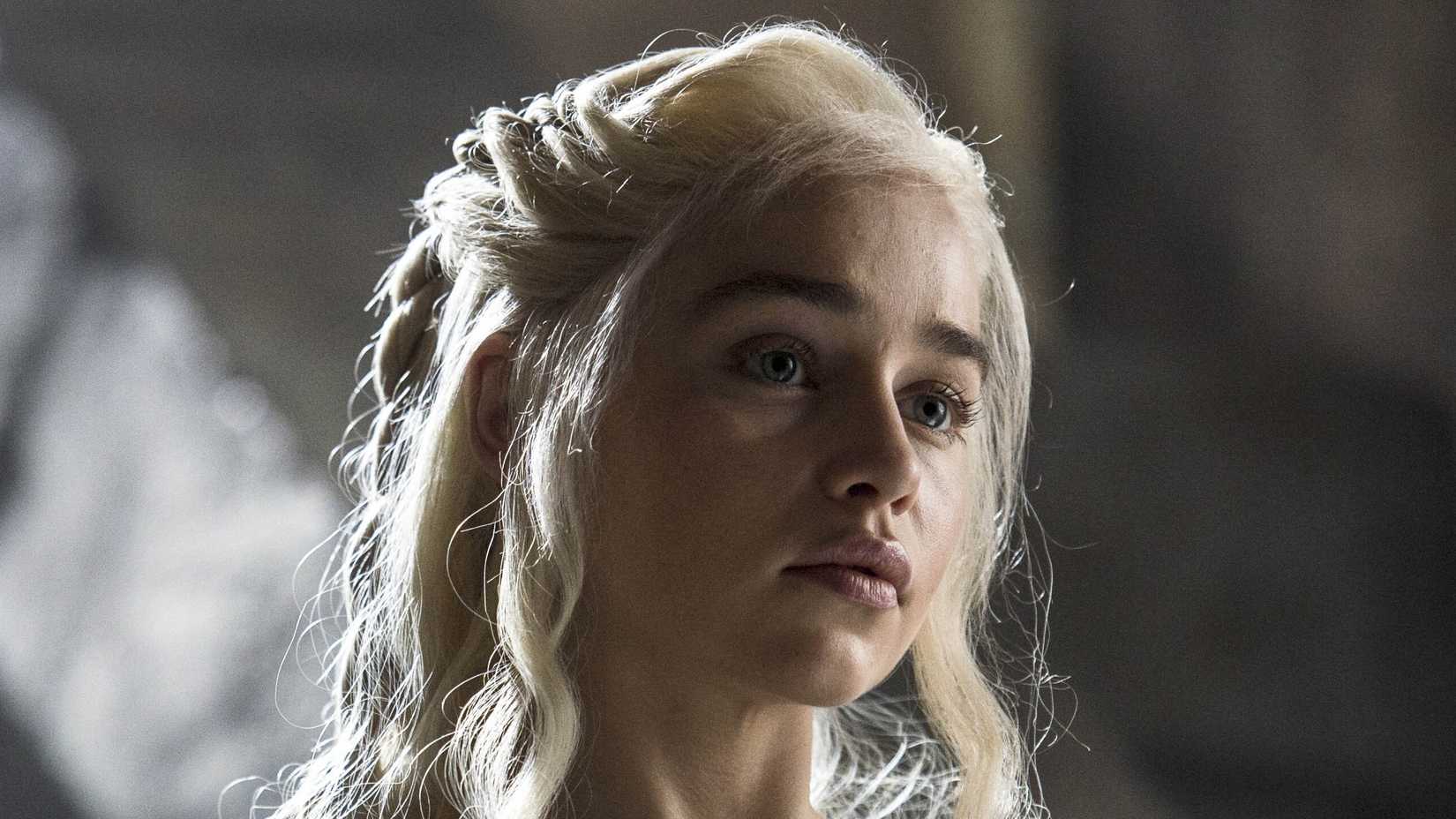Emilia Clarke in Game of Thrones