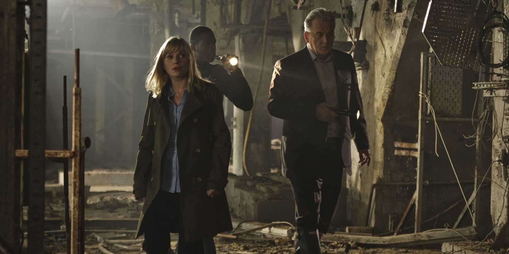 Eva Birthistle, Wil Johnson, Trevor Eve in Waking the Dead BBC season 9
