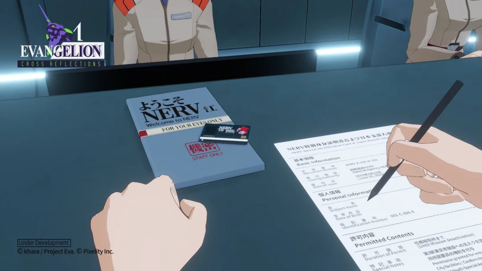evangelion cross reflections vr