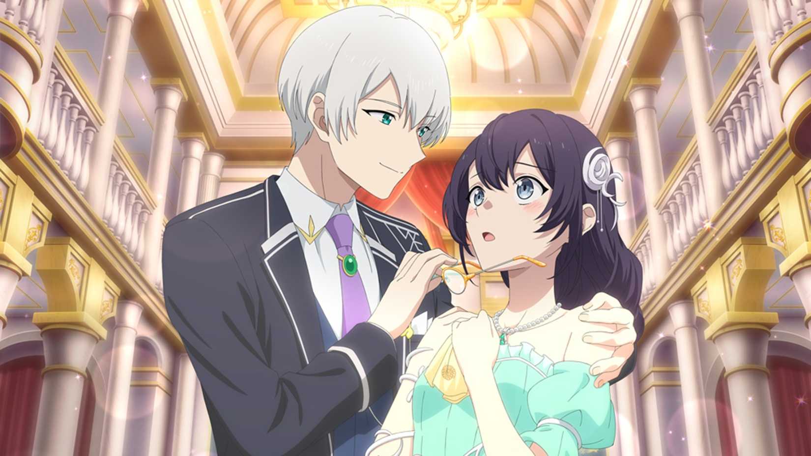 Even Though I'm a Super Timid Noble Girl, I Accepted the Bet From My Cunning Fiancé anime main visual