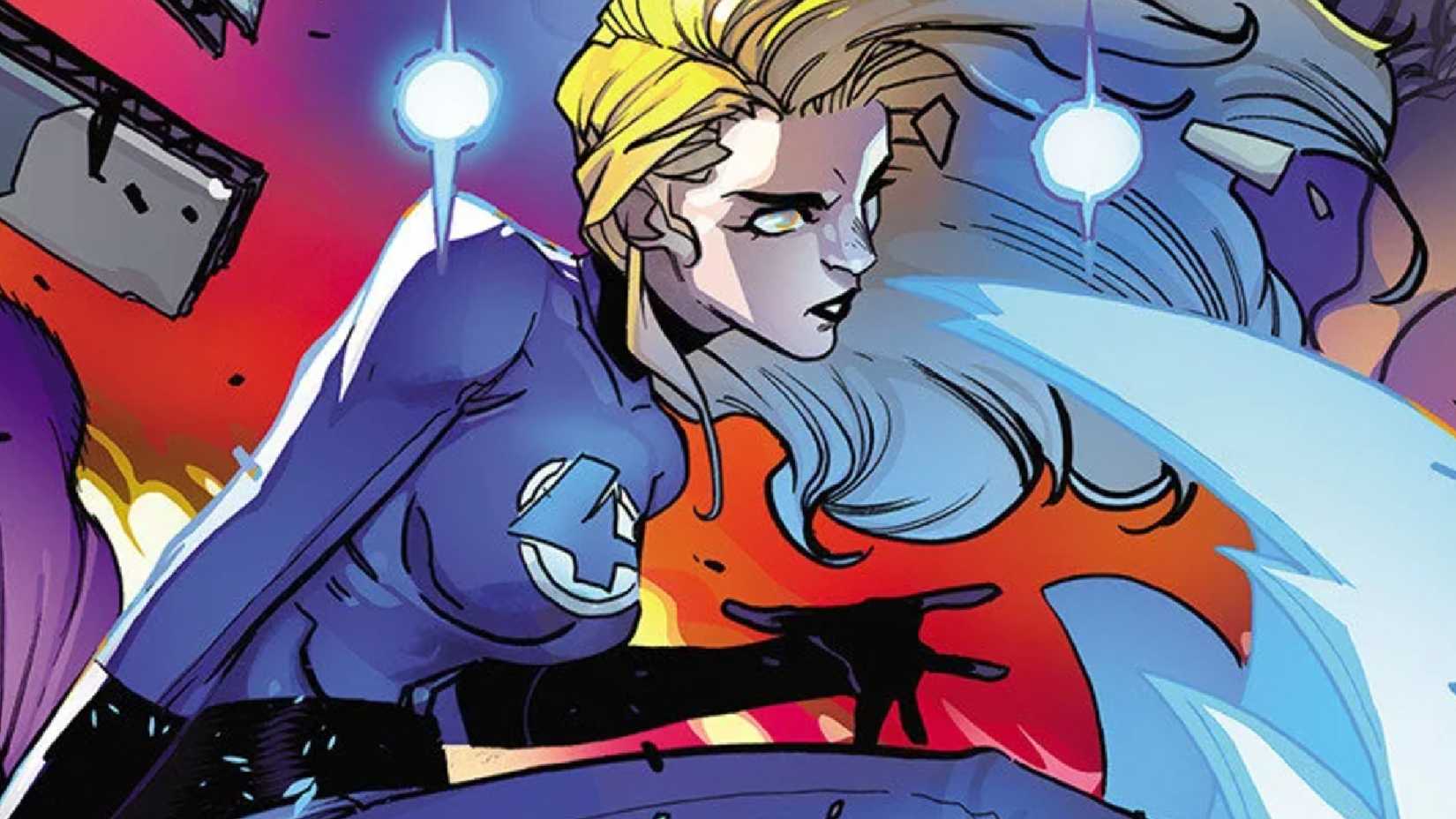 fantastic four's invisible woman in dnx