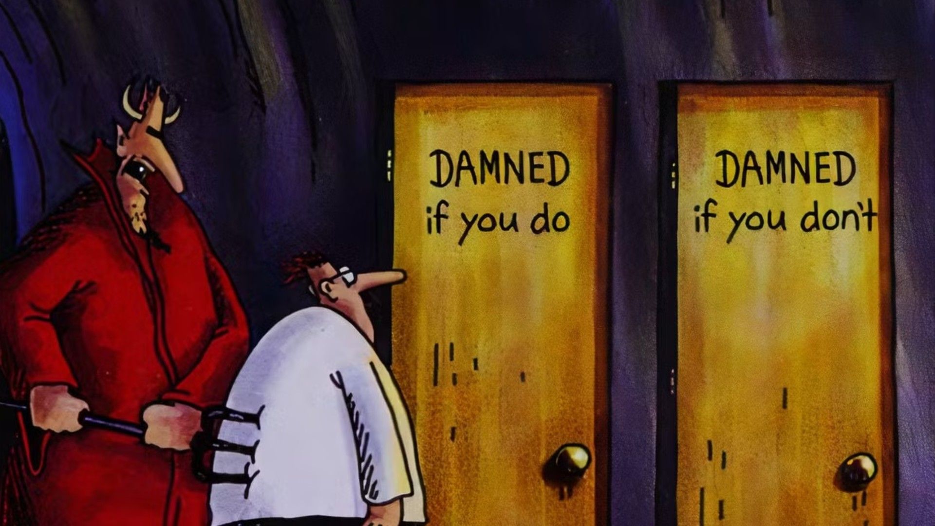 9 Best Far Side Comics From The 1980s image