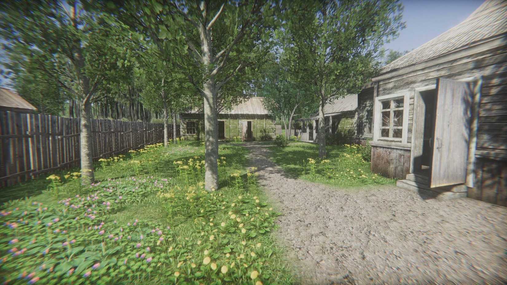 The player looking at their farm in Farming Through the End.