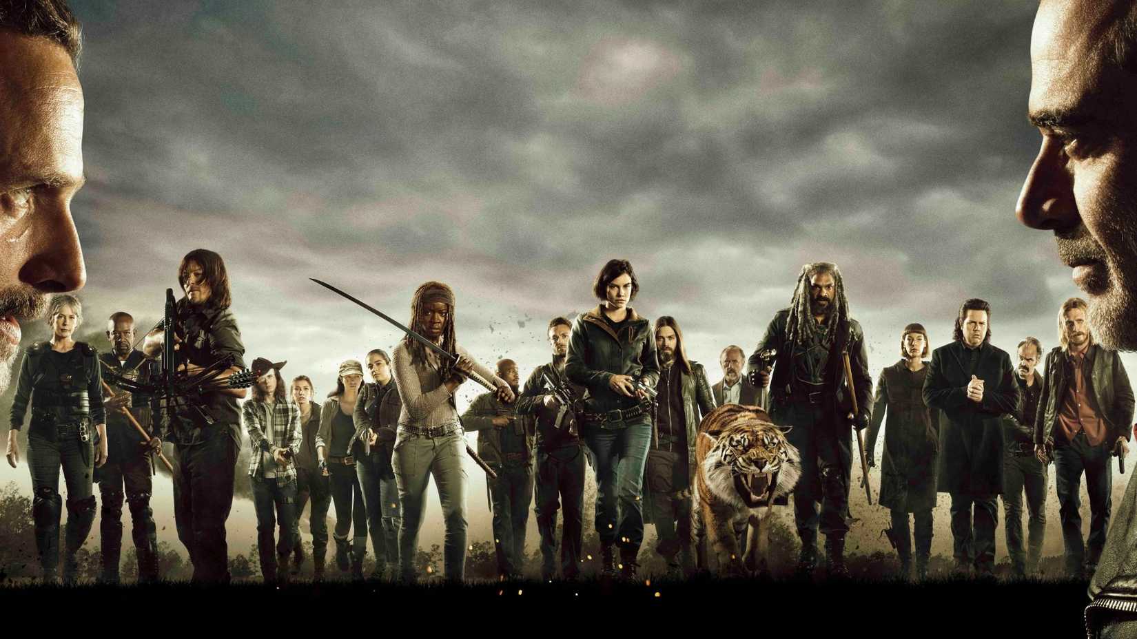 Season 8 of The Walking Dead promo photo