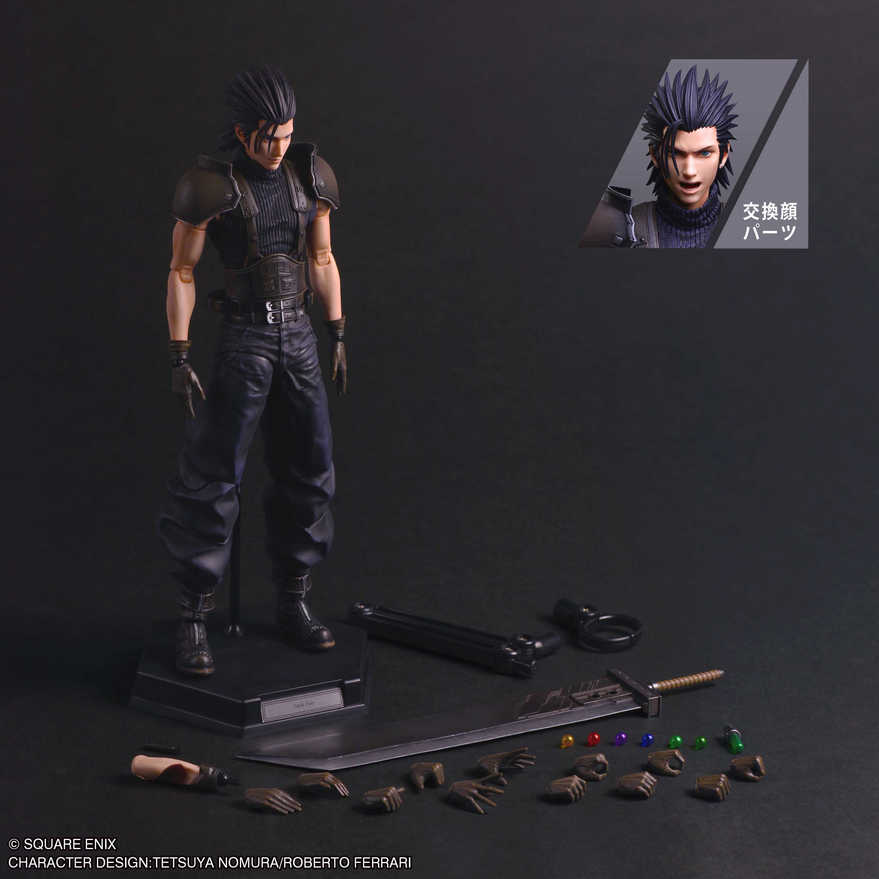 FF7 Zack Fair figure 3
