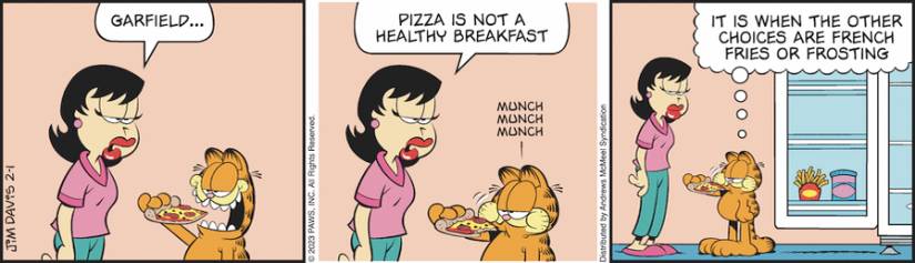 Garfield 2-1-2023