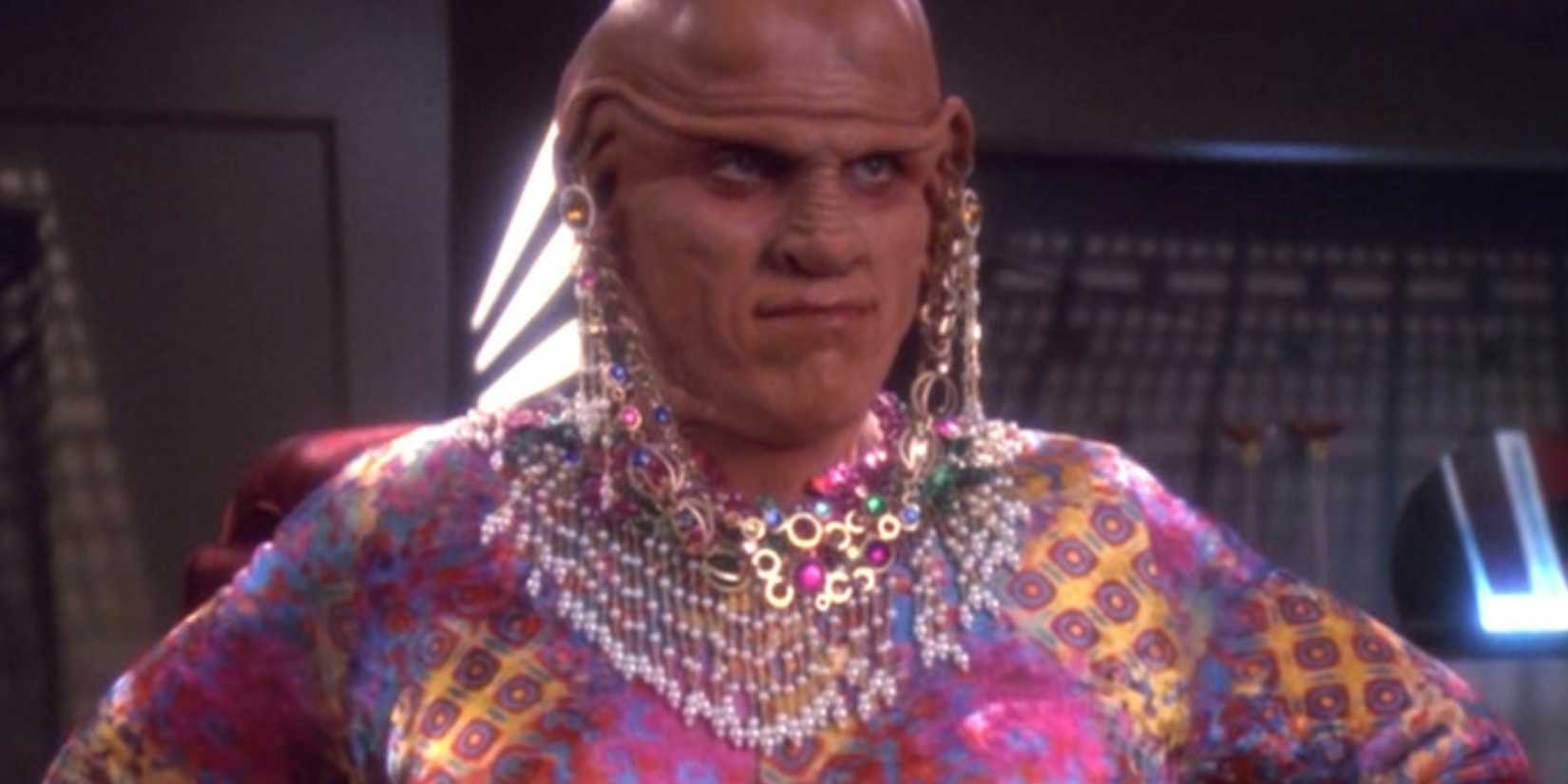 Gender swapped Quark in the Star Trek episode Profit and Lace