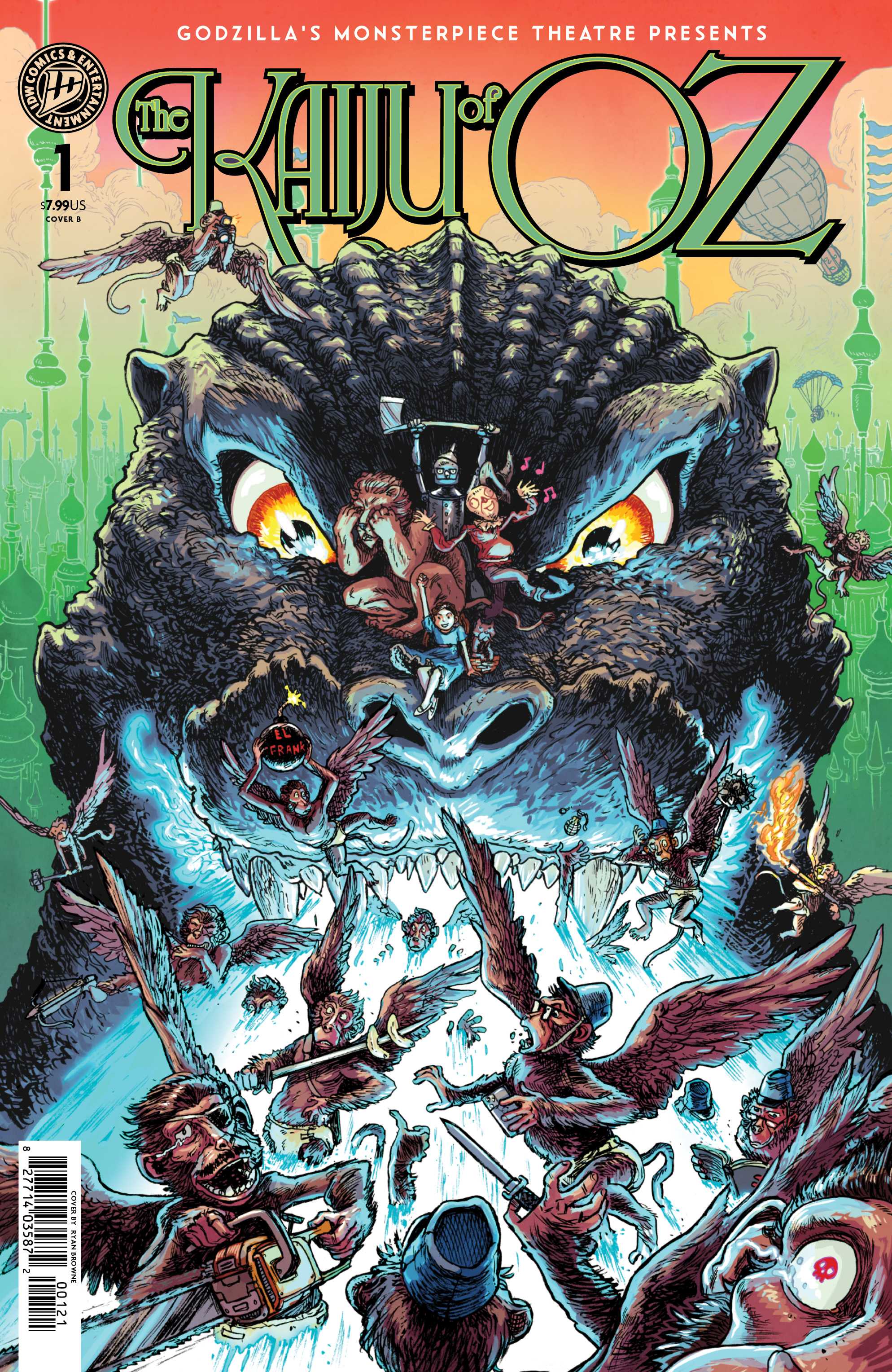 Godzilla Kaiju of Oz COVER 1