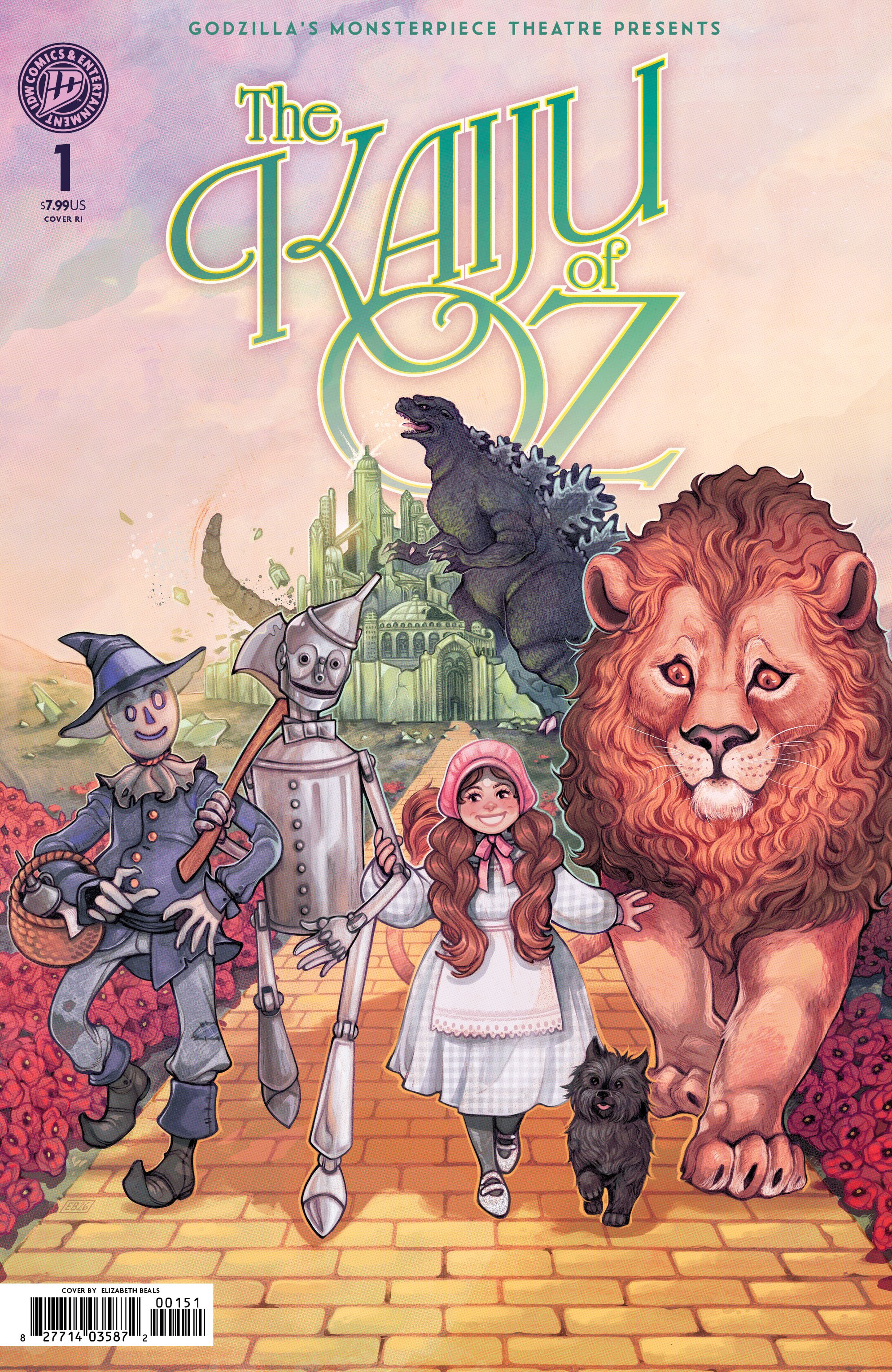 Godzilla Kaiju of OZ COVER 4