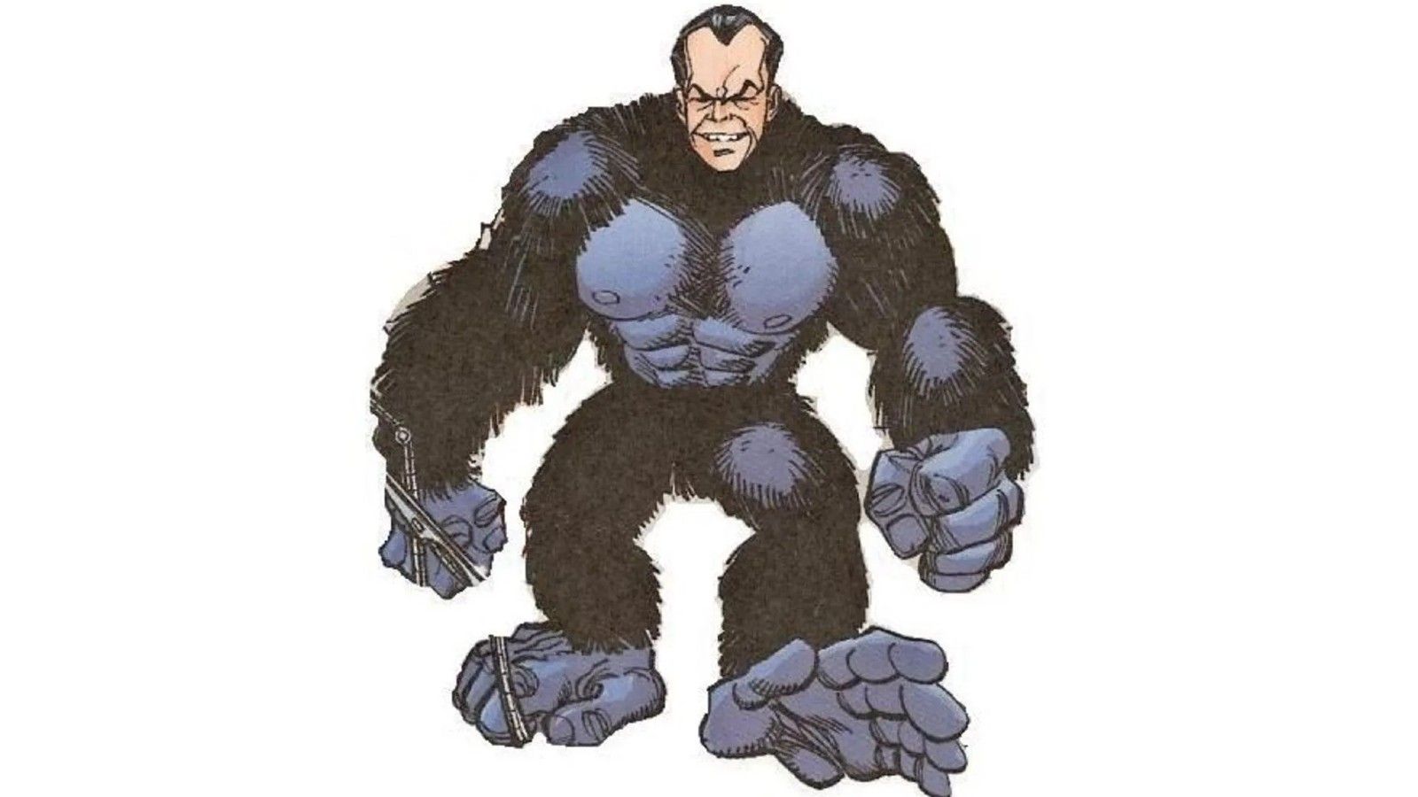 An image of the second Gorilla-Man, Arthut Nagan.
