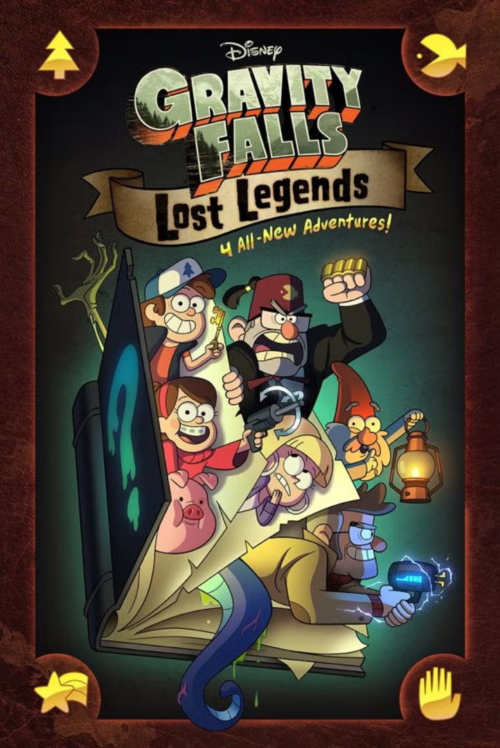 Gravity Falls Lost Legends comic graphic novel image