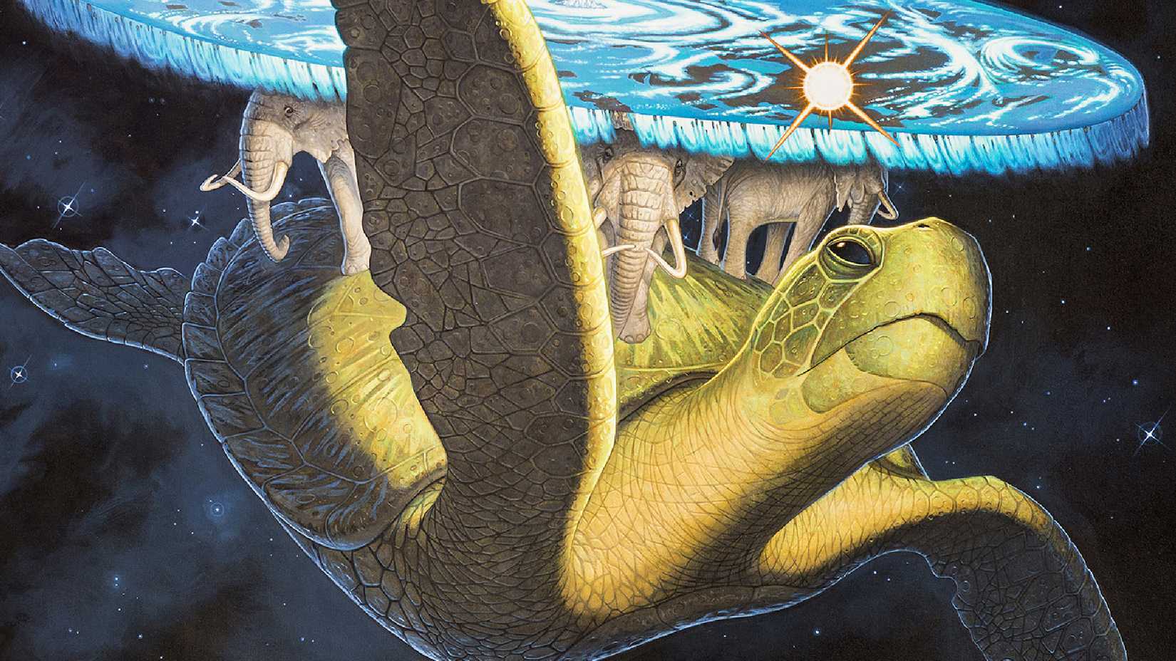 great a'tuin from terry pratchett's discworld