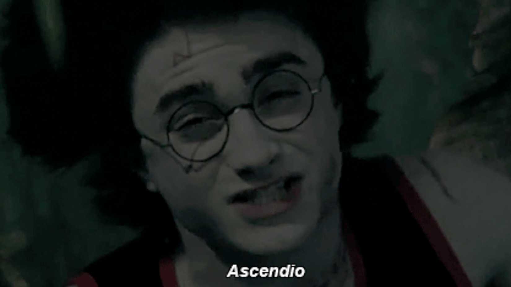Harry Potter Casts Ascendio
