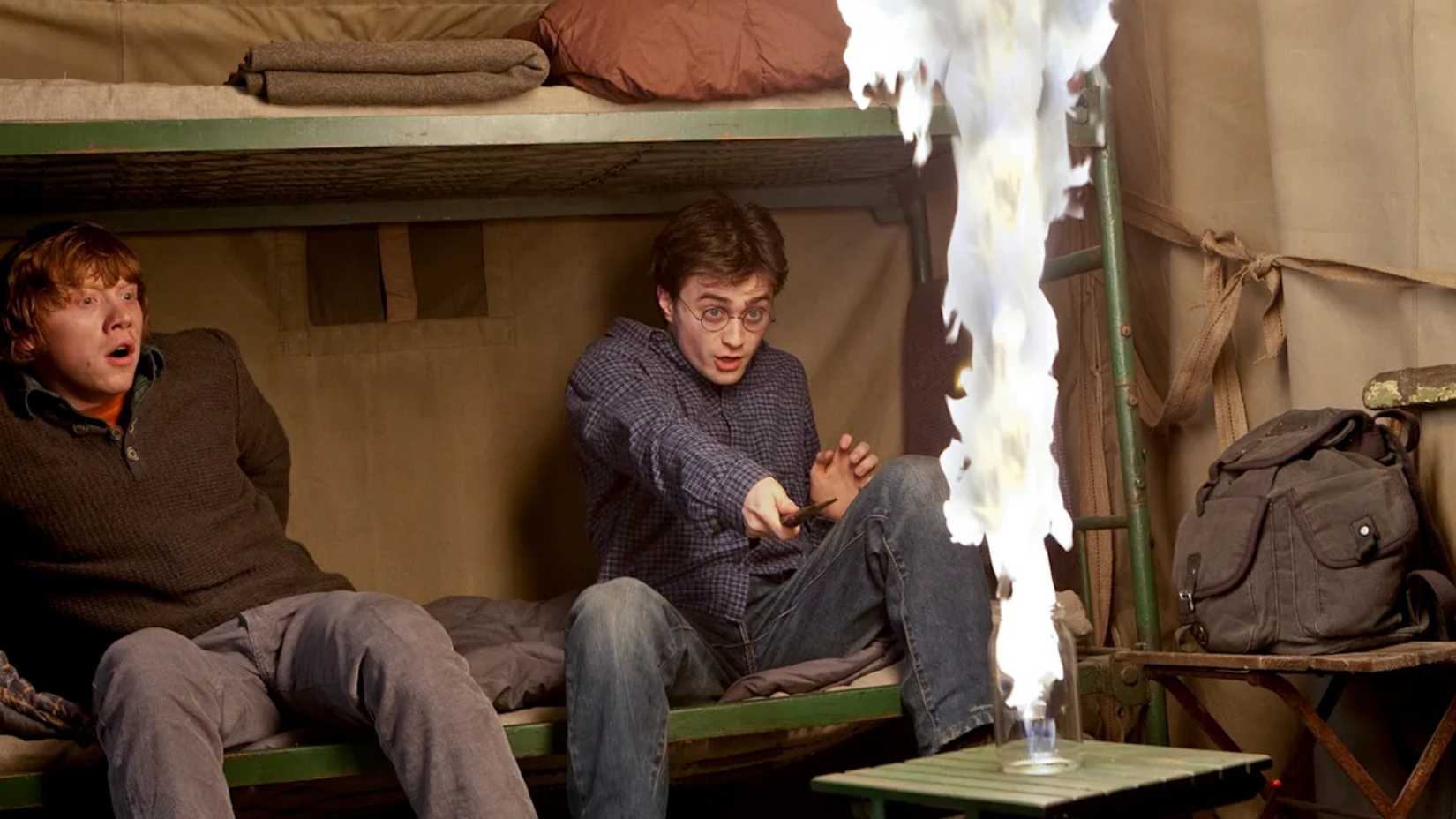 Harry Potter Casts Engorgio