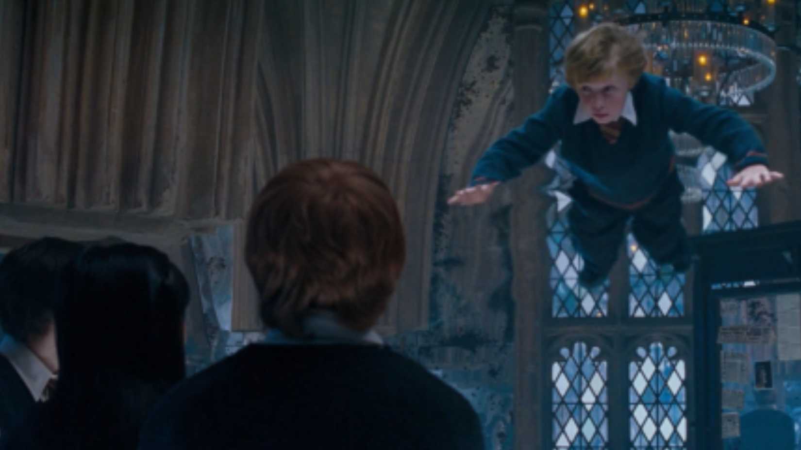Harry Potter Casts Levicorpus