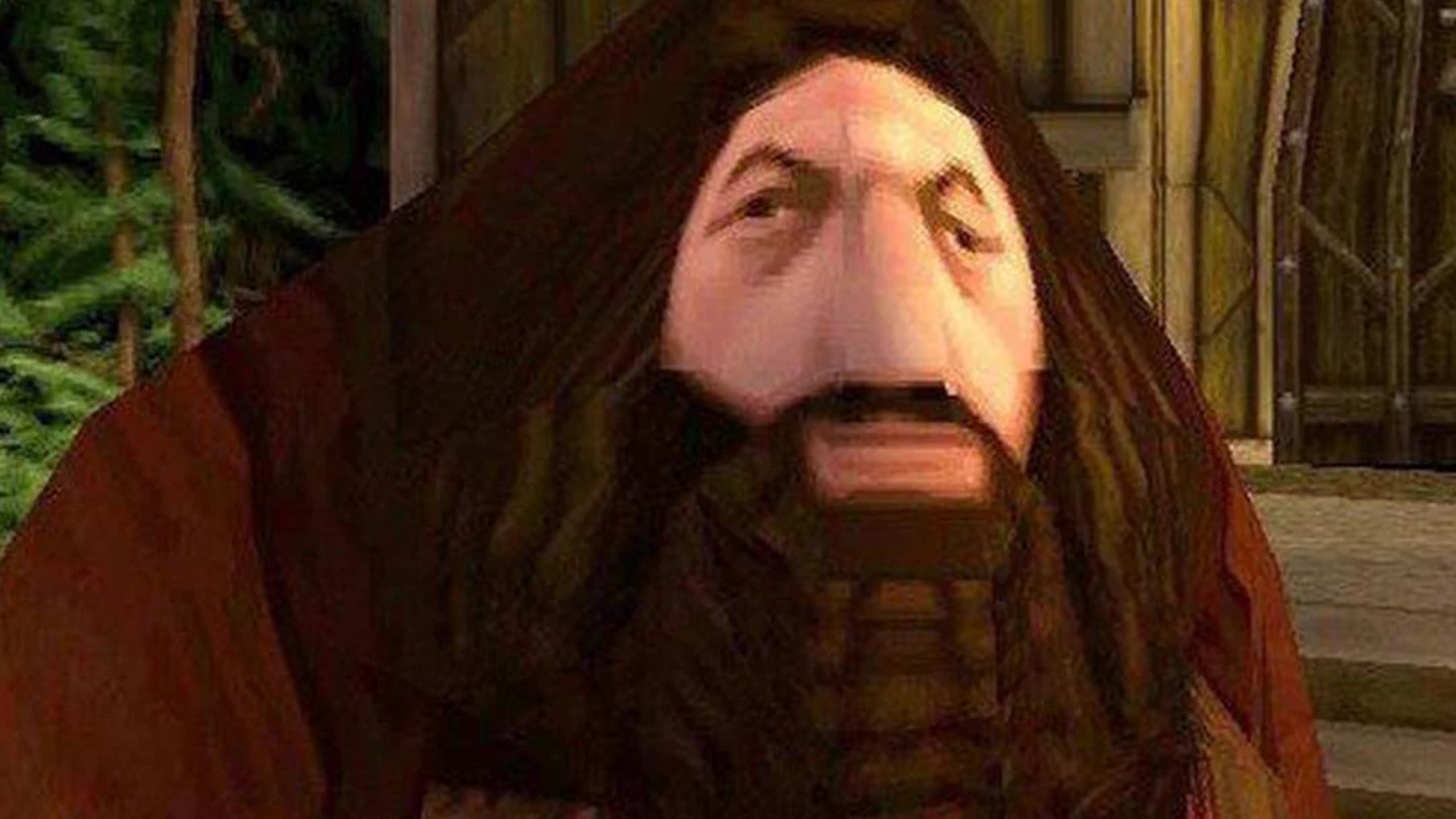 harry potter ps1 hagrid