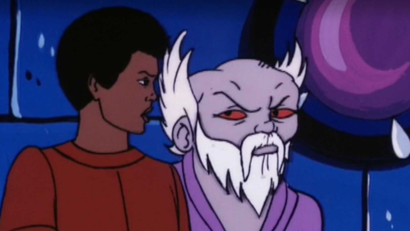 Garda and Subternius in He-Man and the Masters of the Universe,  "Attack From Below"