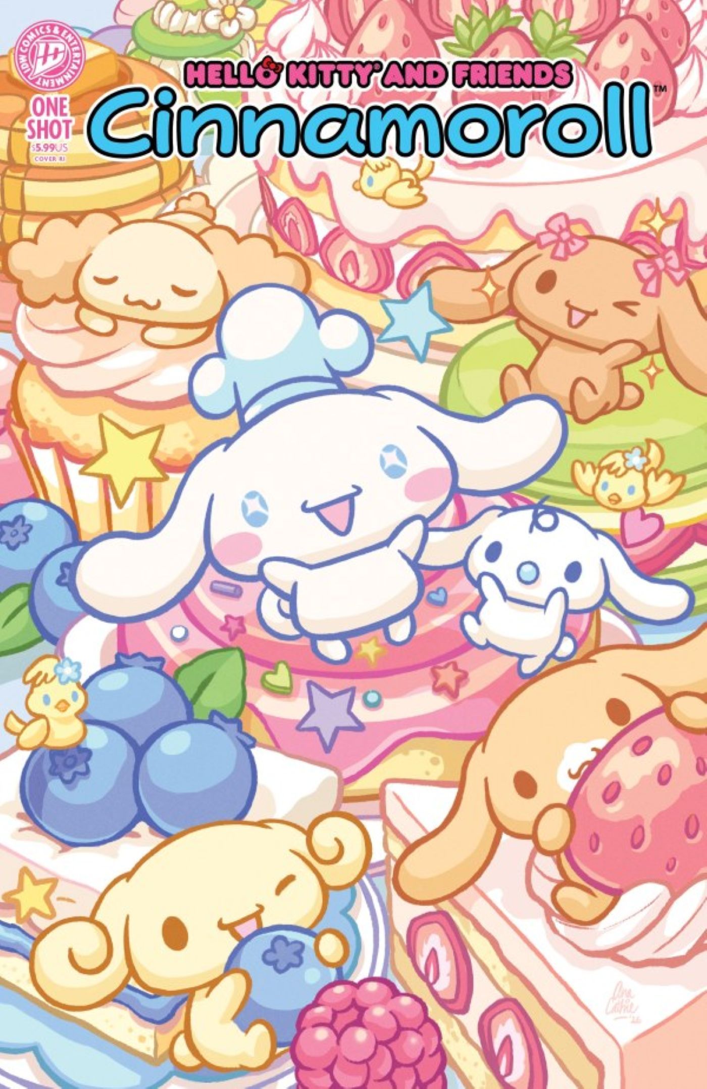 Hello Kitty Cinnamoroll #1 variant cover 3-1